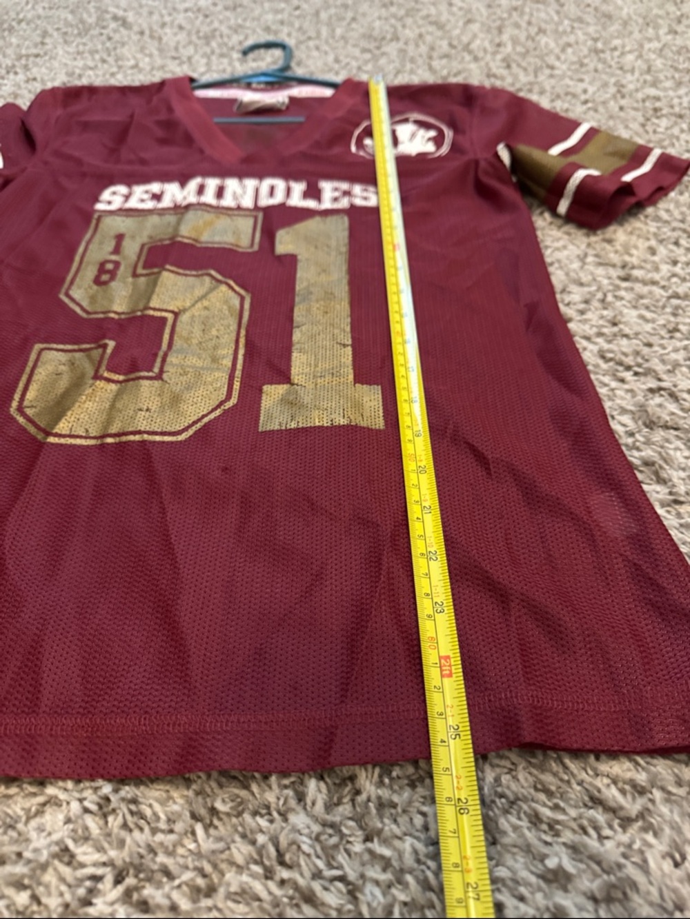 PINK Victoria's Secret FSU Seminoles Jersey - Picture 7 of 8